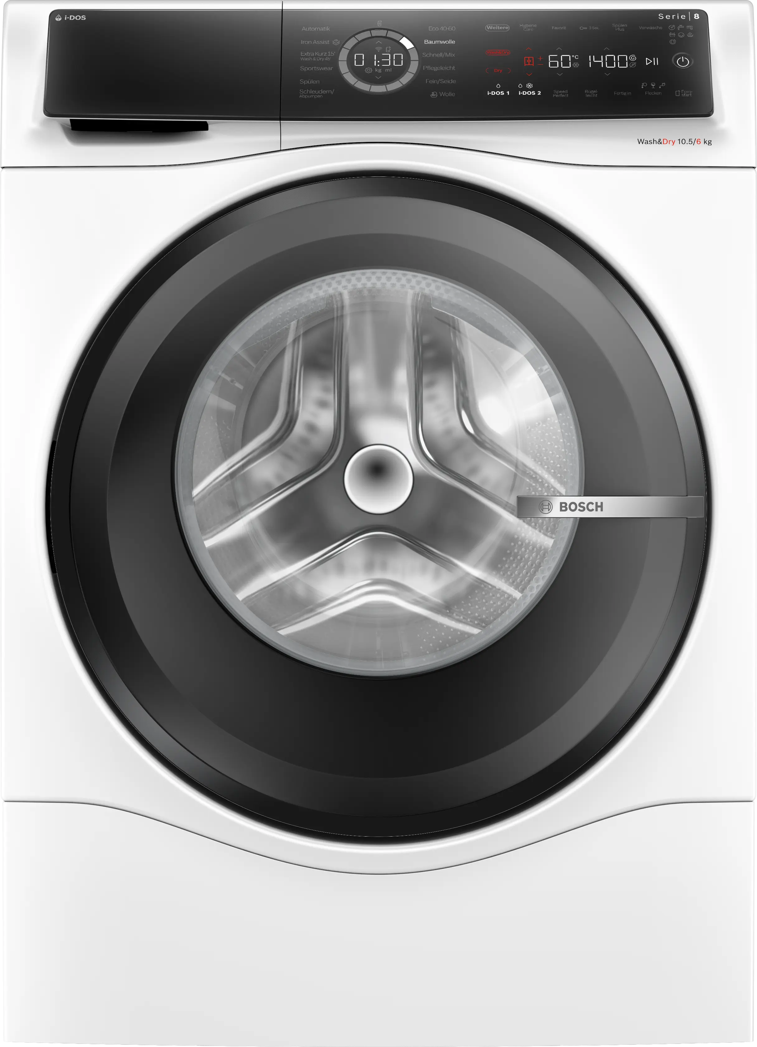 Bosch Series 8 10.5/6 kg Washer Dryer (WNC254A40)