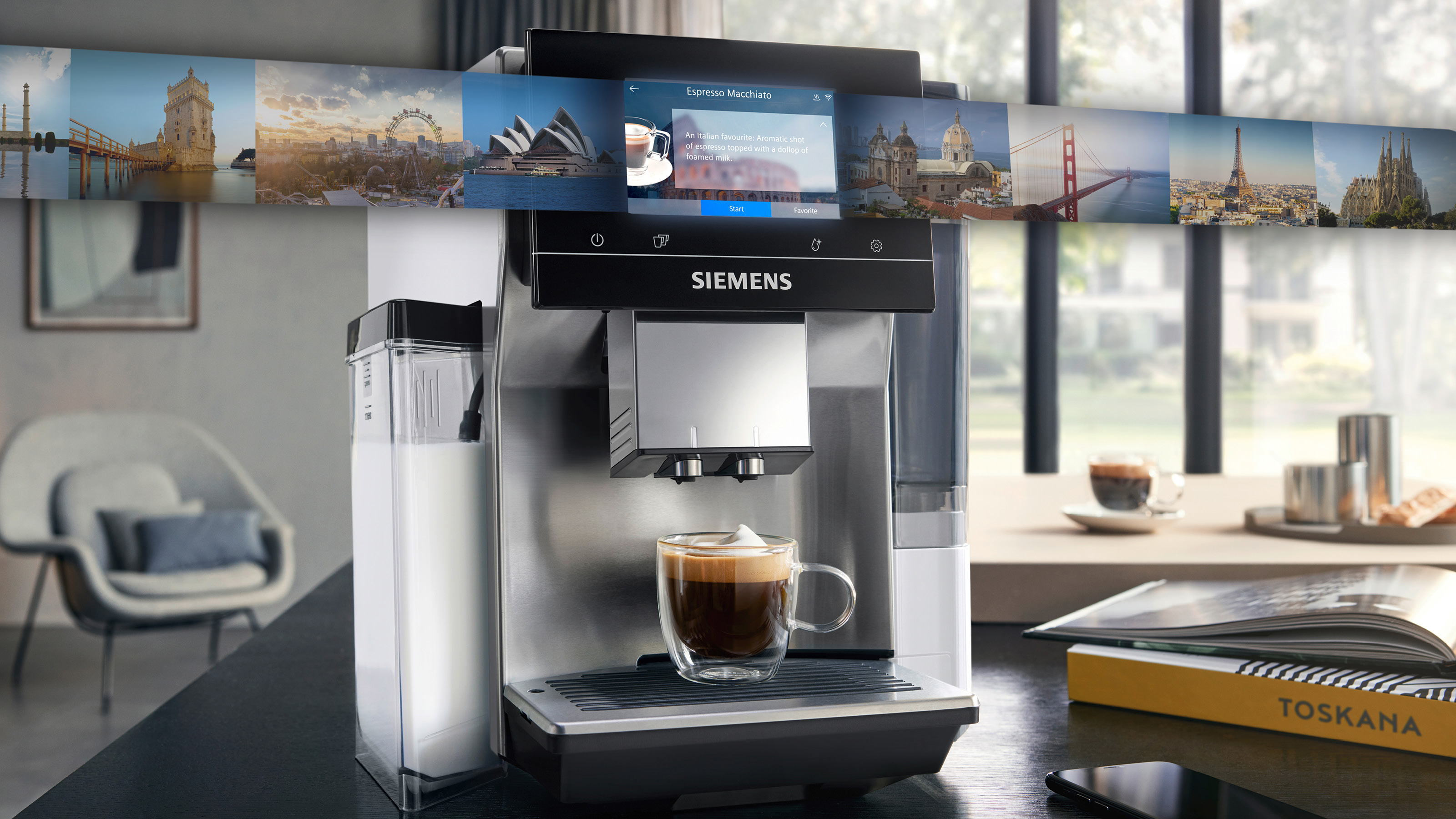Siemens EQ700 integral Kaffeevollautomat TQ715D03