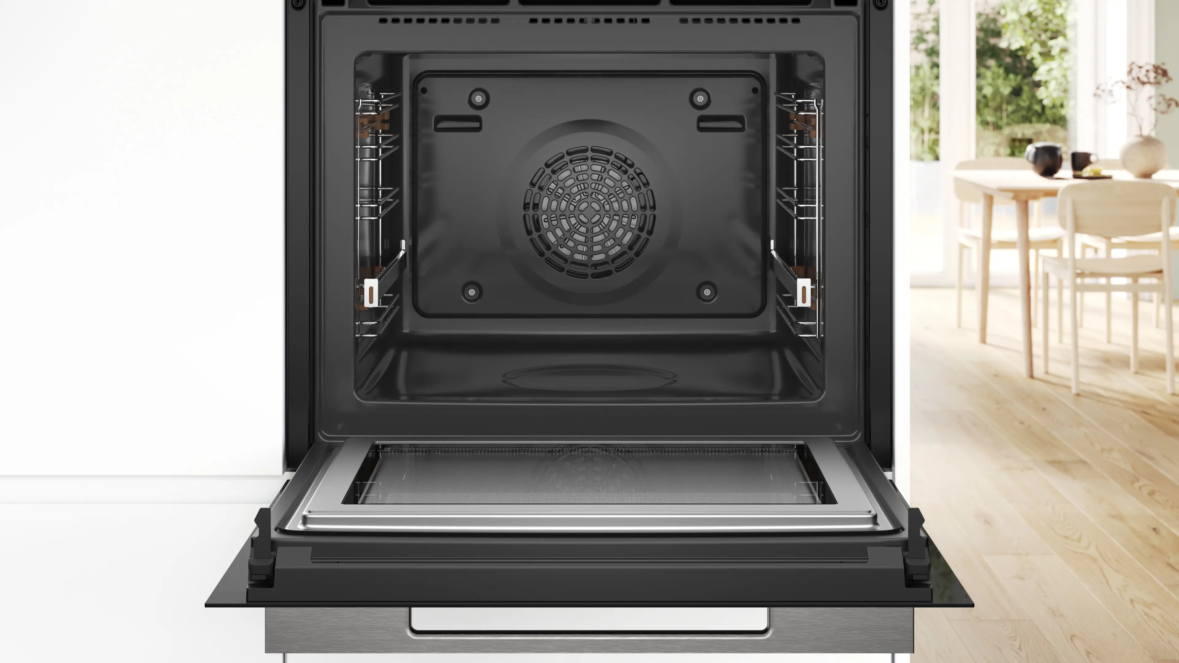Bosch 博世 Serie 8 60×60 厘米带微波功能的嵌入式烤箱（HMG776NB1）