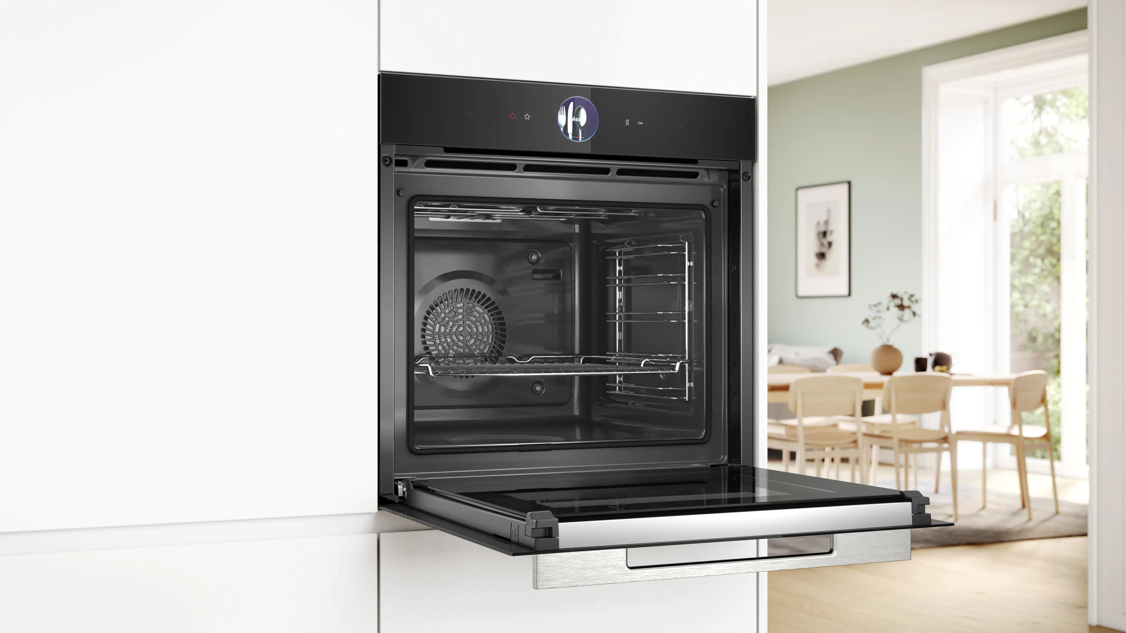 Bosch 博世 Serie 8 60×60 厘米带蒸汽辅助的嵌入式烤箱（HRG7764B1）