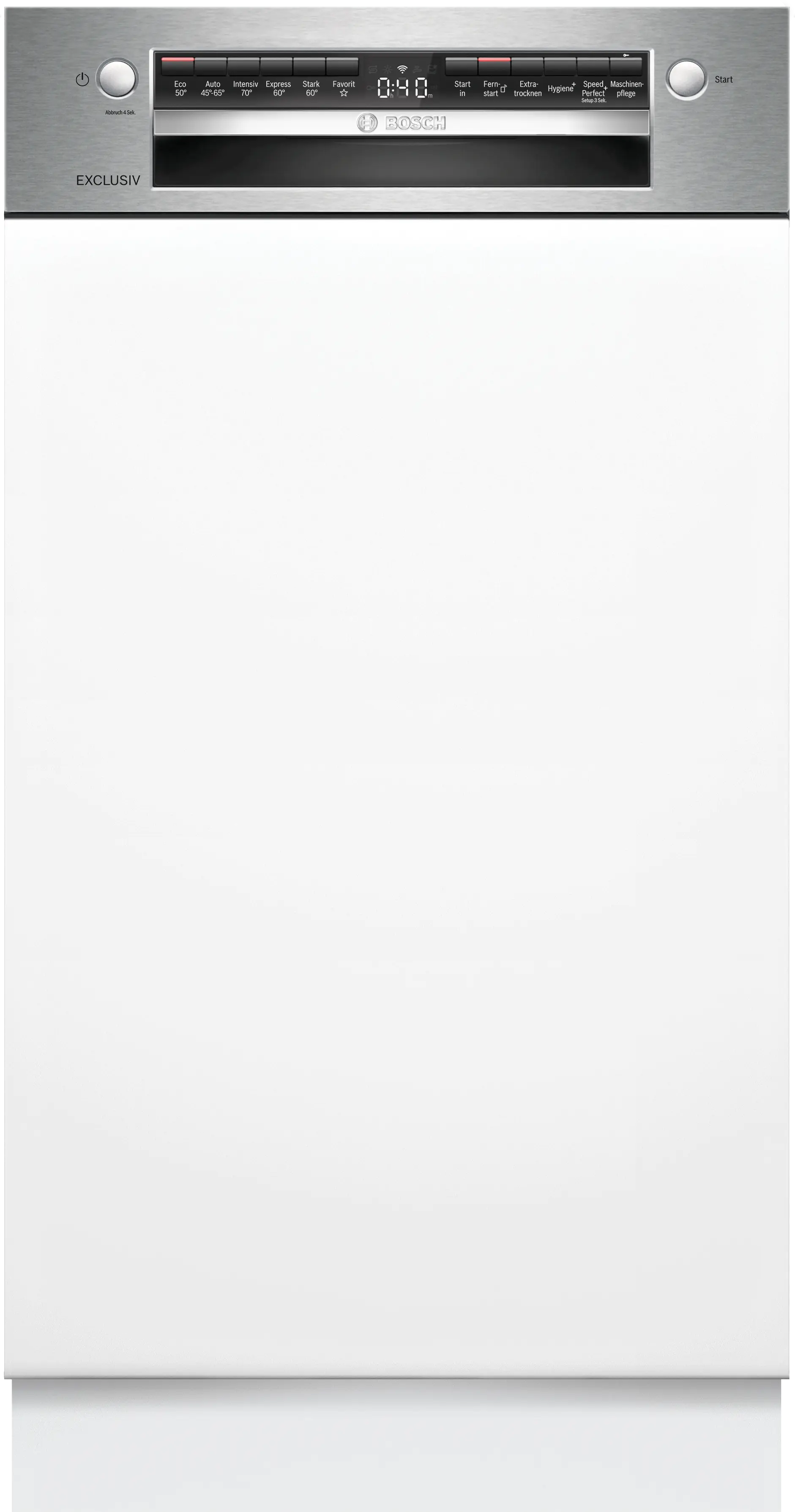 Bosch Serie 4 SPI4EMS02D 45 cm Partially Integrated Dishwasher
