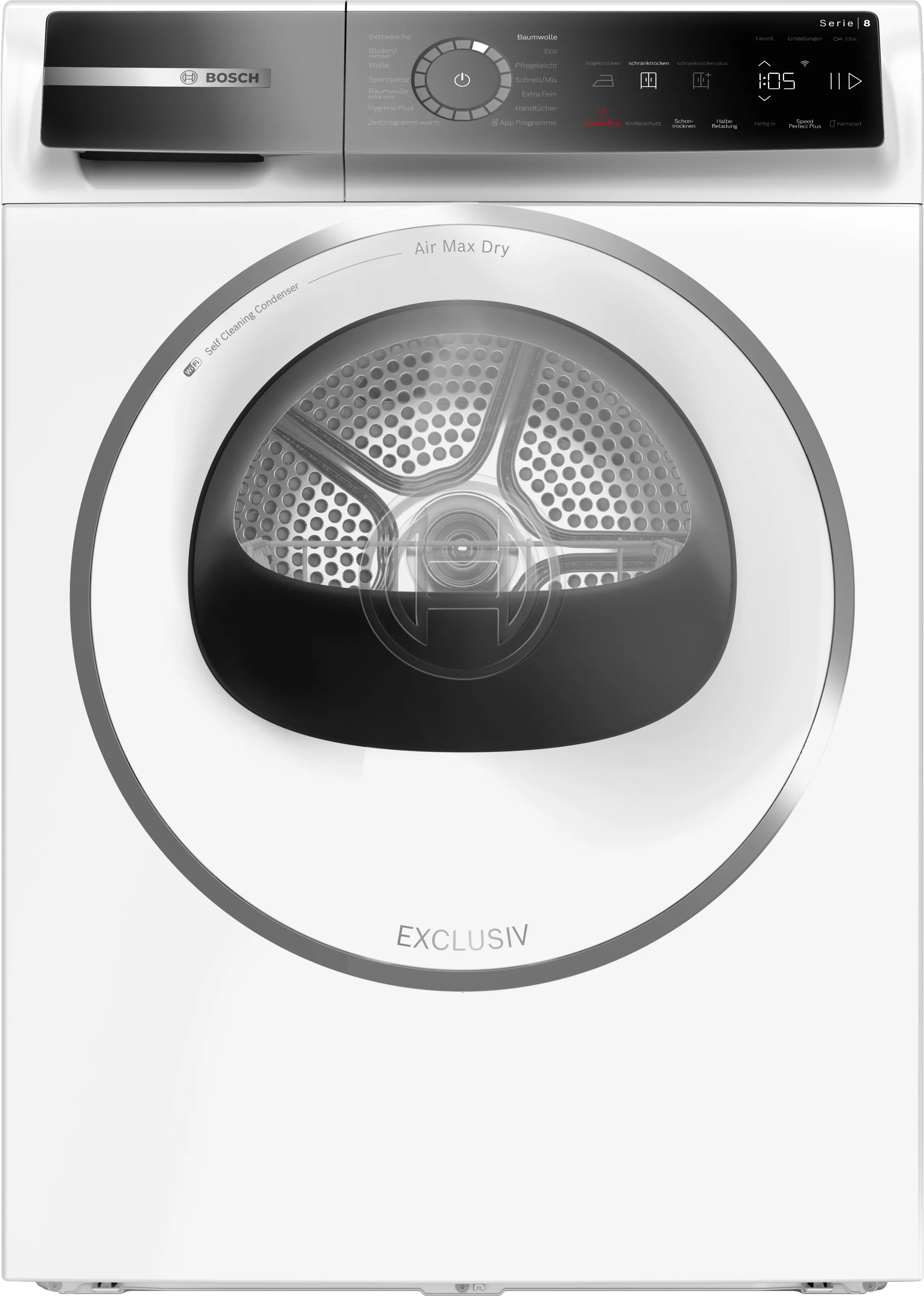 Bosch 博世 Serie 8 9 kg EXCLUSIV 热泵干衣机(WRB247C90)