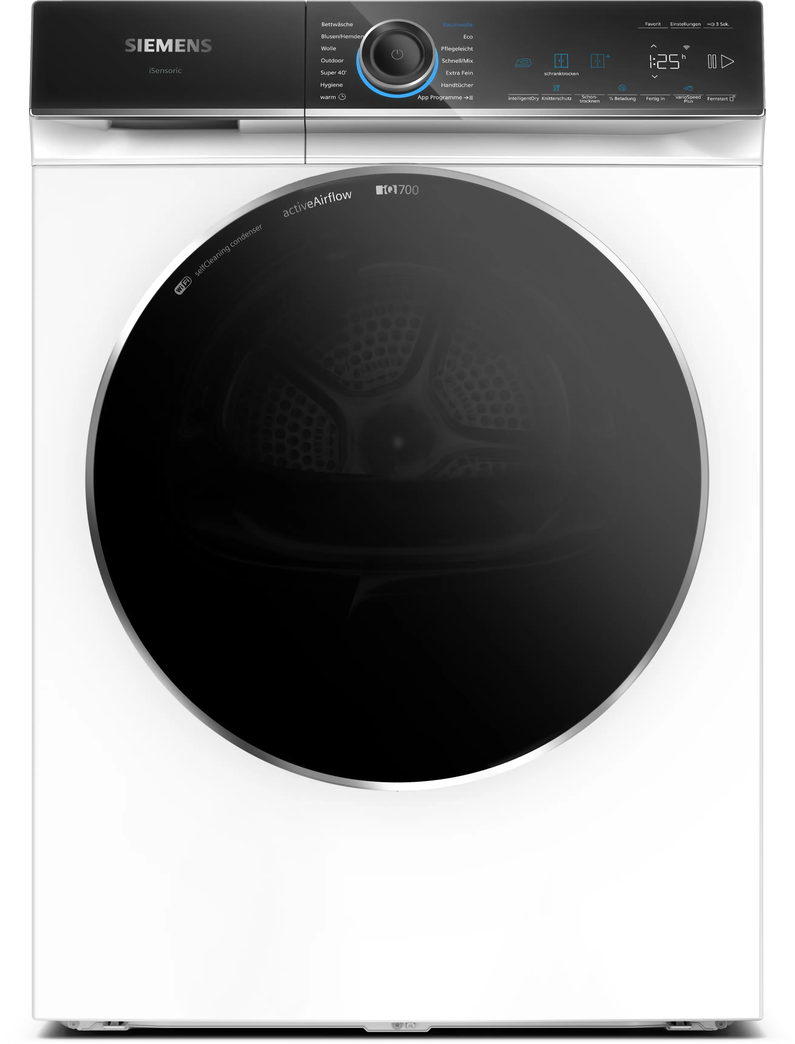 Siemens 西门子 iQ700 9 公斤热泵烘干机（WR47B2C40）