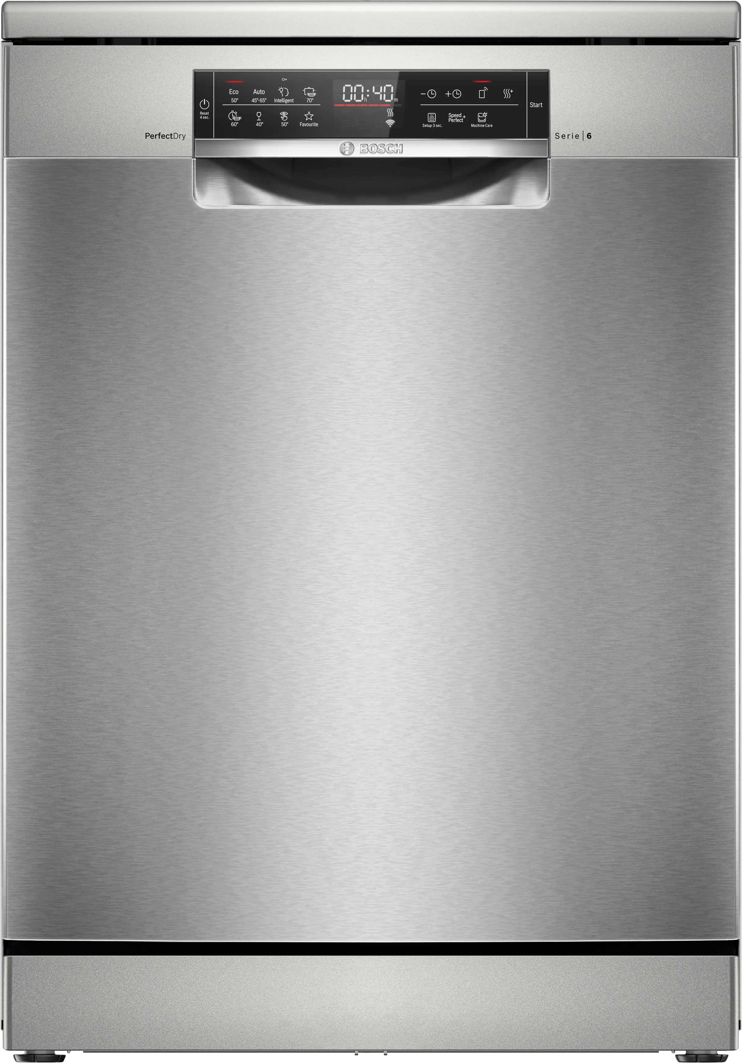 Bosch Serie 6 freestanding 60 cm anti-fingerprint dishwasher (SMS6ZCI16E)