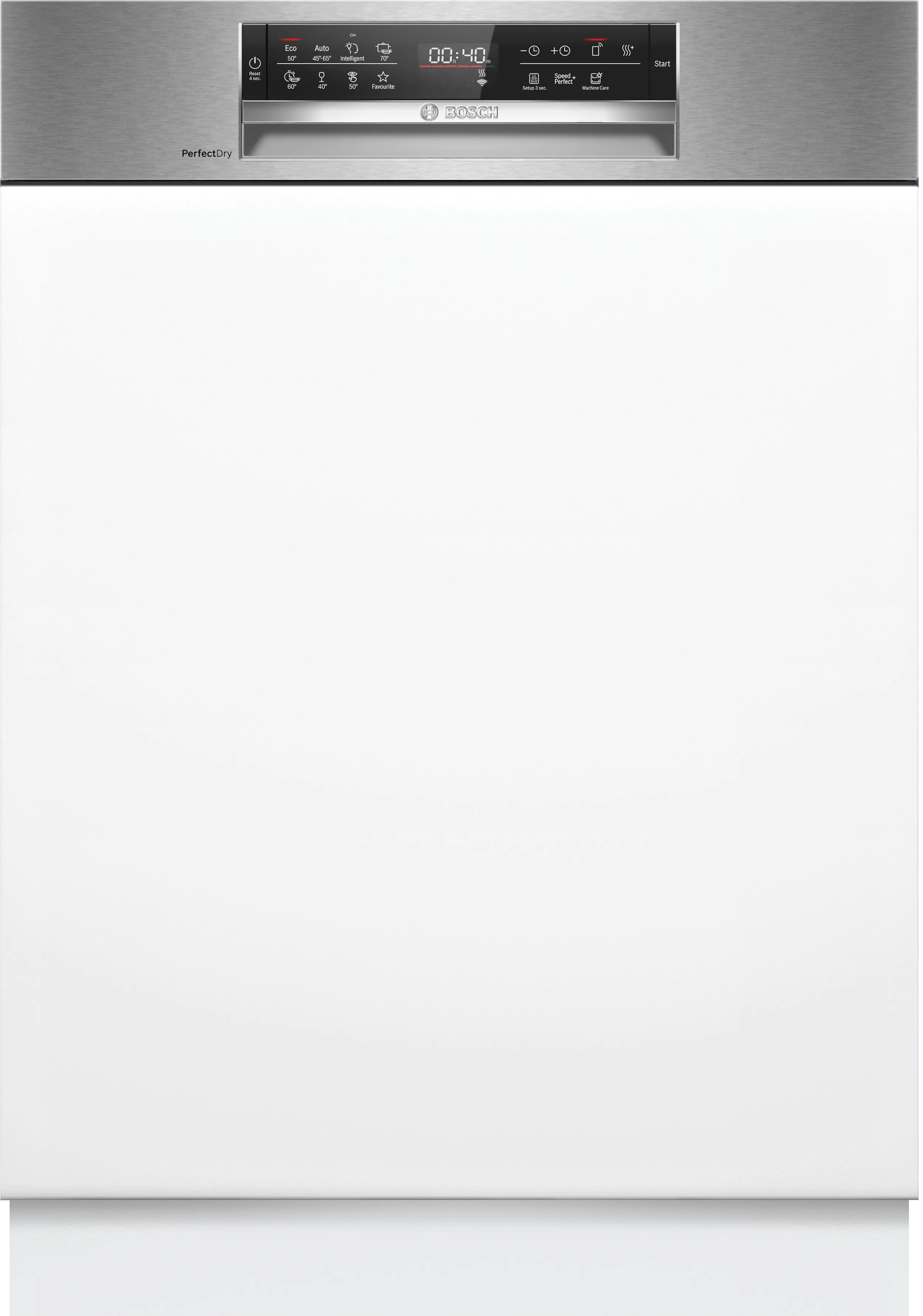 Bosch Serie 6 semi-integrated 60 cm dishwasher (SMI6ZCS16E)