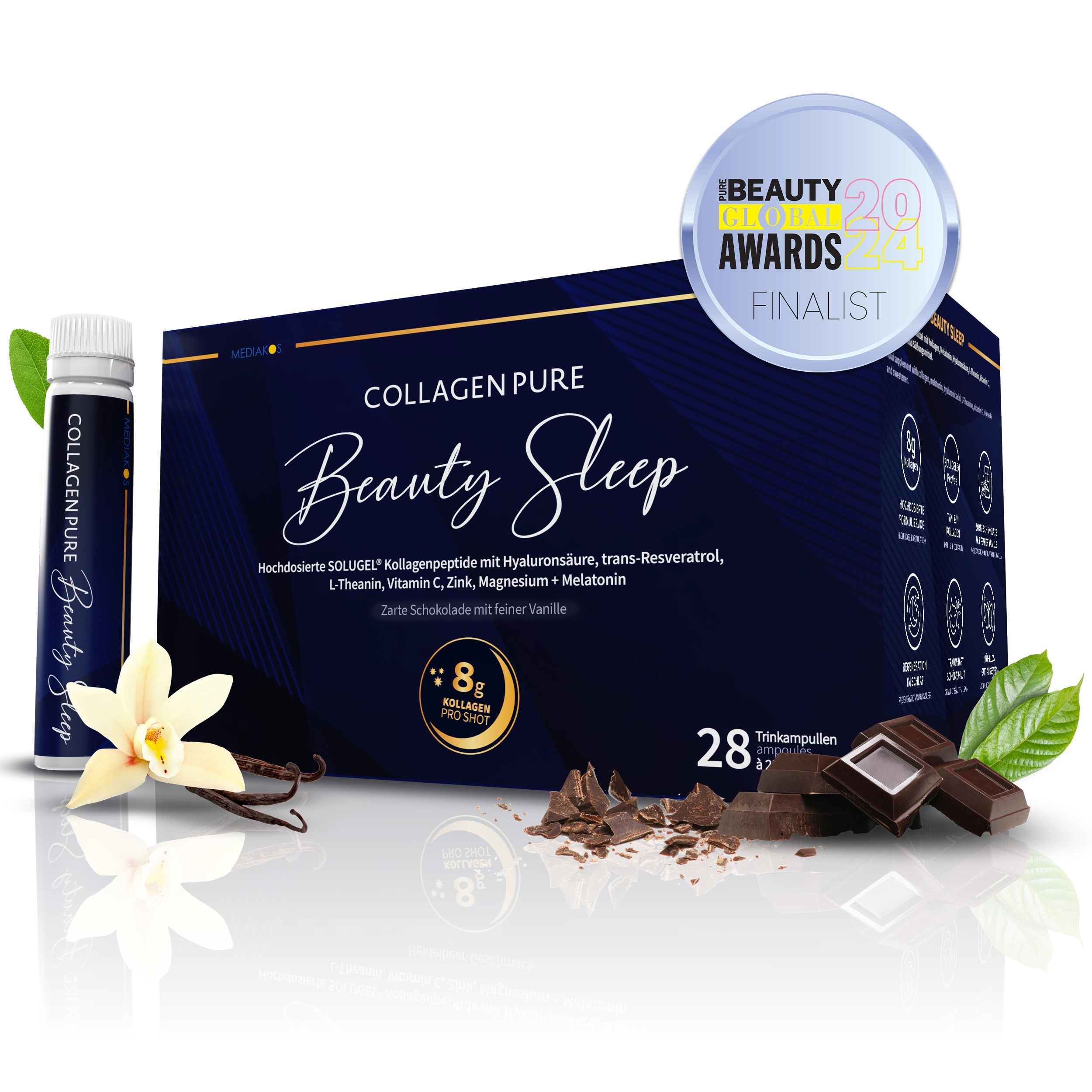 Mediakos Beauty Sleep 胶原蛋白饮 4 周装：47.90 EUR，原价 59.99 EUR