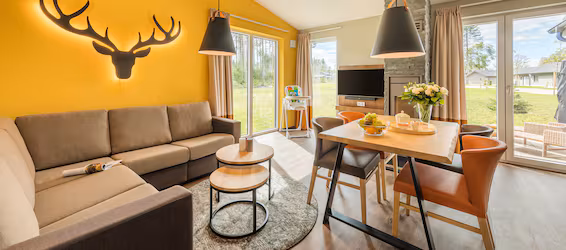 Park Allgäu VIP-Ferienhaus fuer 696 EUR aus dem Center Parcs Sommer-Last-Minute