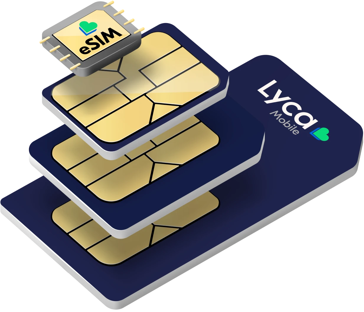 Lyca Mobile International Plus L Boost Prepaid-SIM