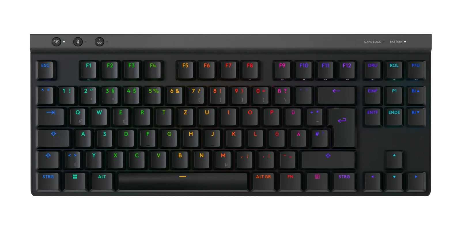 Logitech G515 LIGHTSPEED TKL Black DE QWERTZ 920-012542