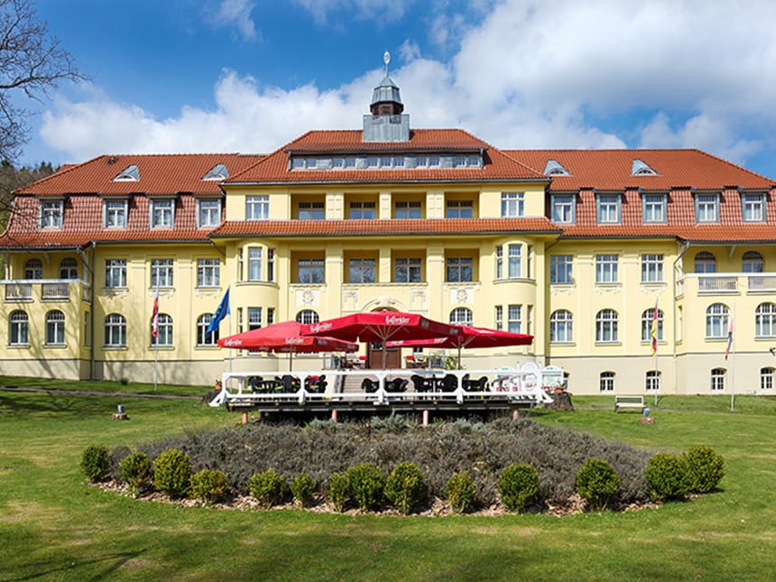 Ferien Hotel Villa Südharz: 3 Nächte für zwei mit Halbpension für 259,99 € aus den touriDat Top-Angeboten