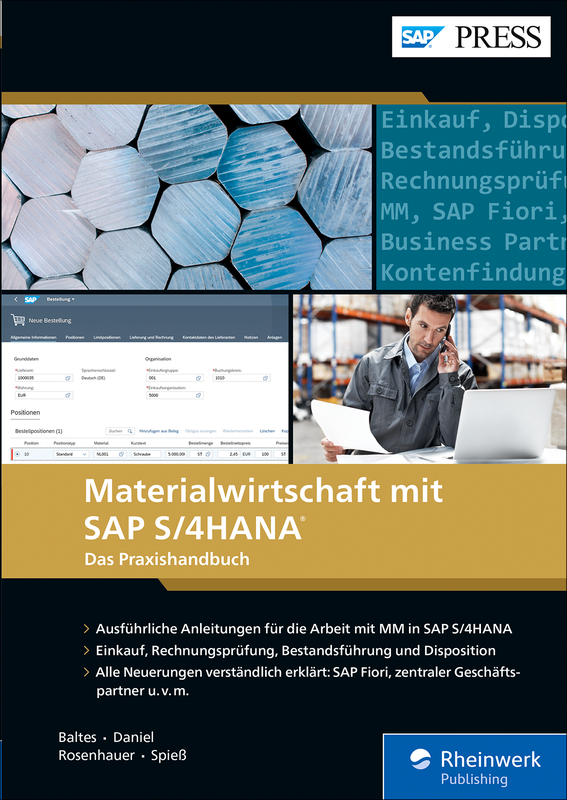 Materialwirtschaft mit SAP S/4HANA Buchcover