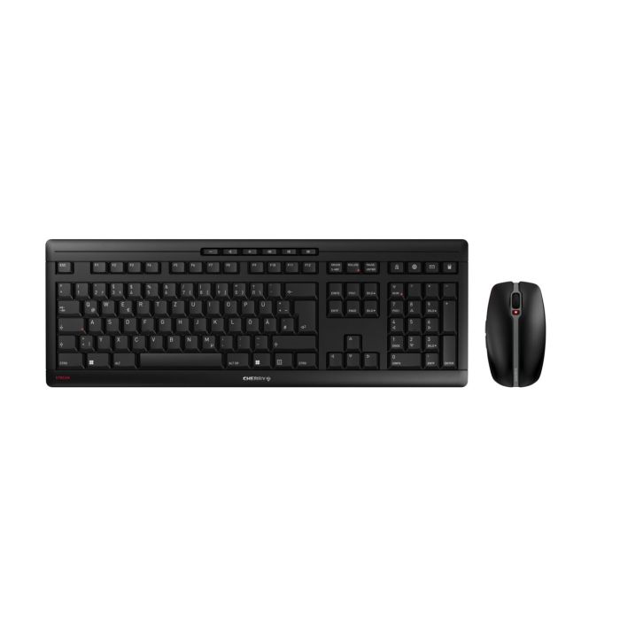 CHERRY STREAM DESKTOP RECHARGE 德语 QWERTZ 可充电键鼠套装 JD-8560DE-2