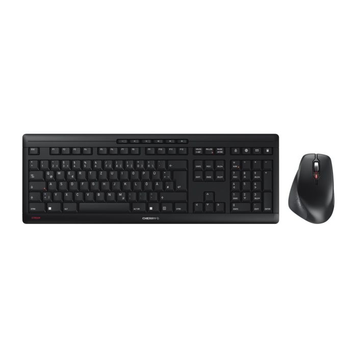 CHERRY STREAM DESKTOP COMFORT 德语 QWERTZ 人体工学键鼠套装 JD-8550DE-2