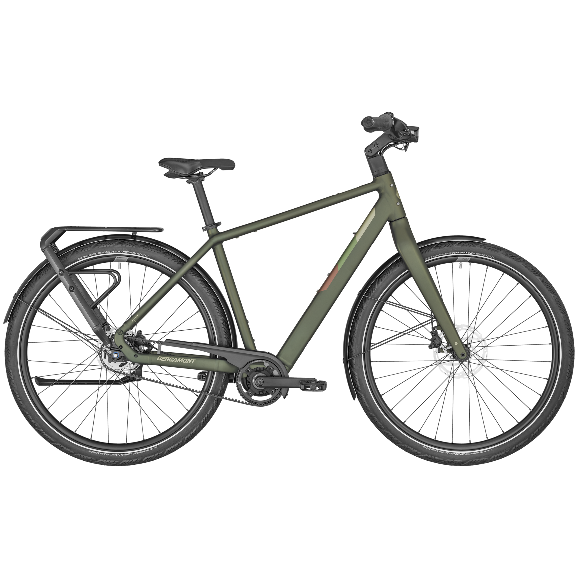 Bergamont E-Vitess Expert Gent matt khaki green offizielles Produktbild