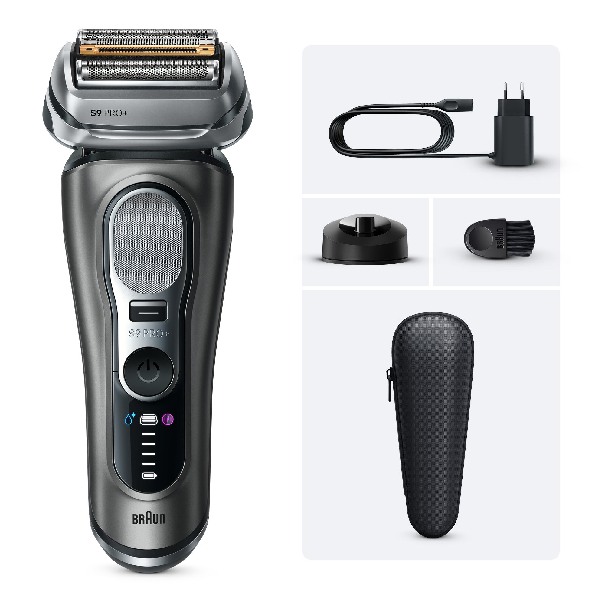 Braun Series 9 Pro+ 9615s Graphite Electric Shaver