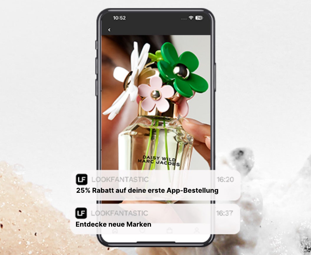 Offizielles LOOKFANTASTIC App-Motiv