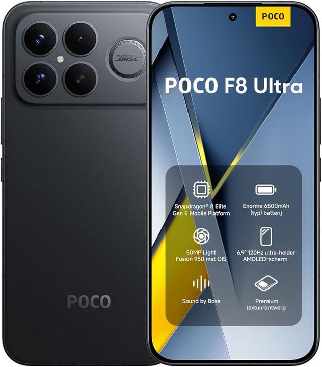 POCO F8 Ultra 16GB/512GB Black