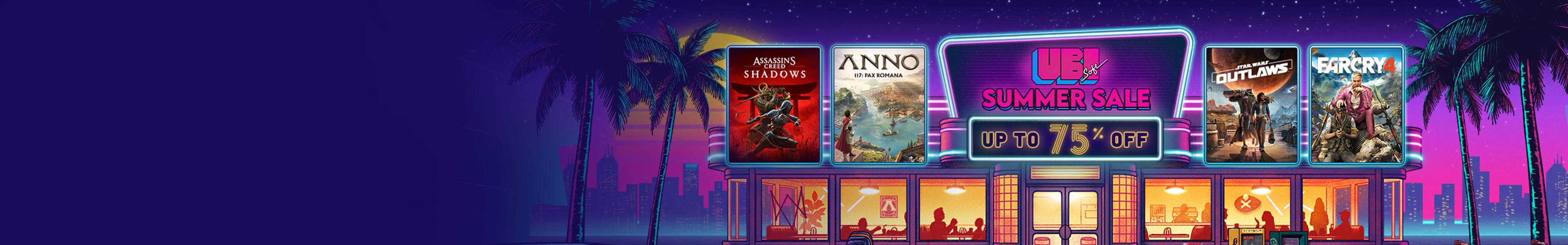 Ubisoft Store Summer Sale offizielles Banner