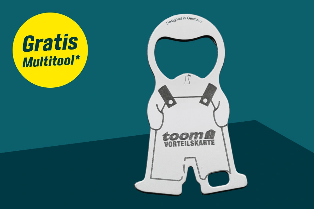 toom Gratis Multitool Vorteilskarte App Aktion