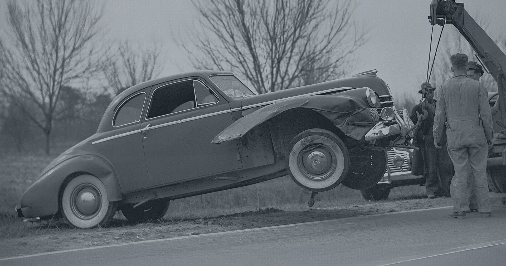Historisches Motiv des deutschen Mobilitätsclubs ACV
