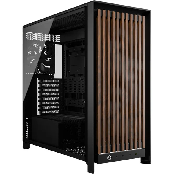Corsair FRAME 5000D WOOD RS 实木前面板钢化玻璃侧透机箱