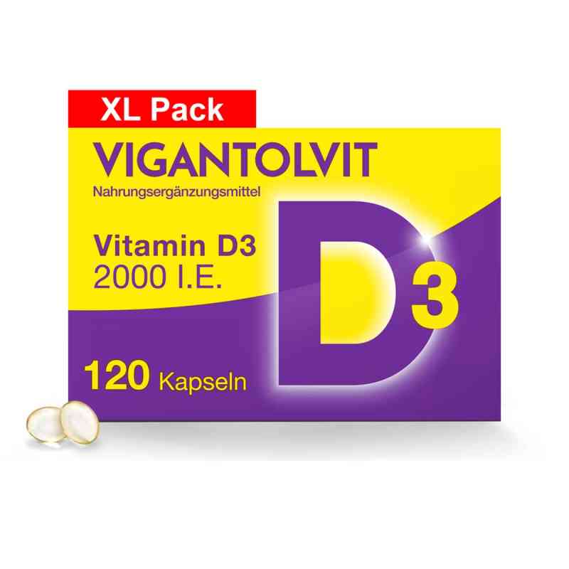Vigantolvit 2000 I.E. 120 Kapseln fuer 13,19 EUR bei Apodiscounter