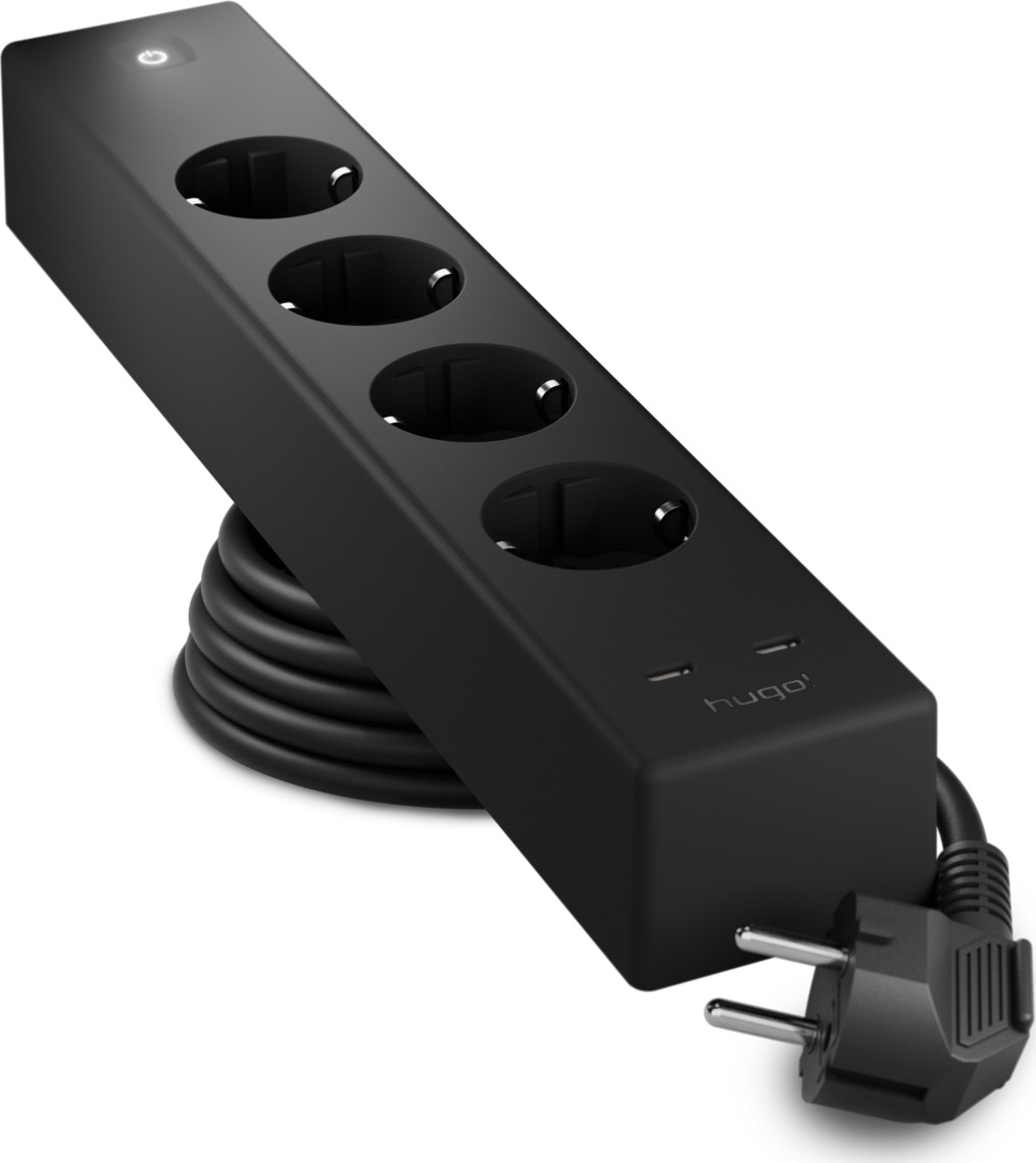Brennenstuhl hugo! SOCKET 1150770000 四位双 USB-C PD 插线板