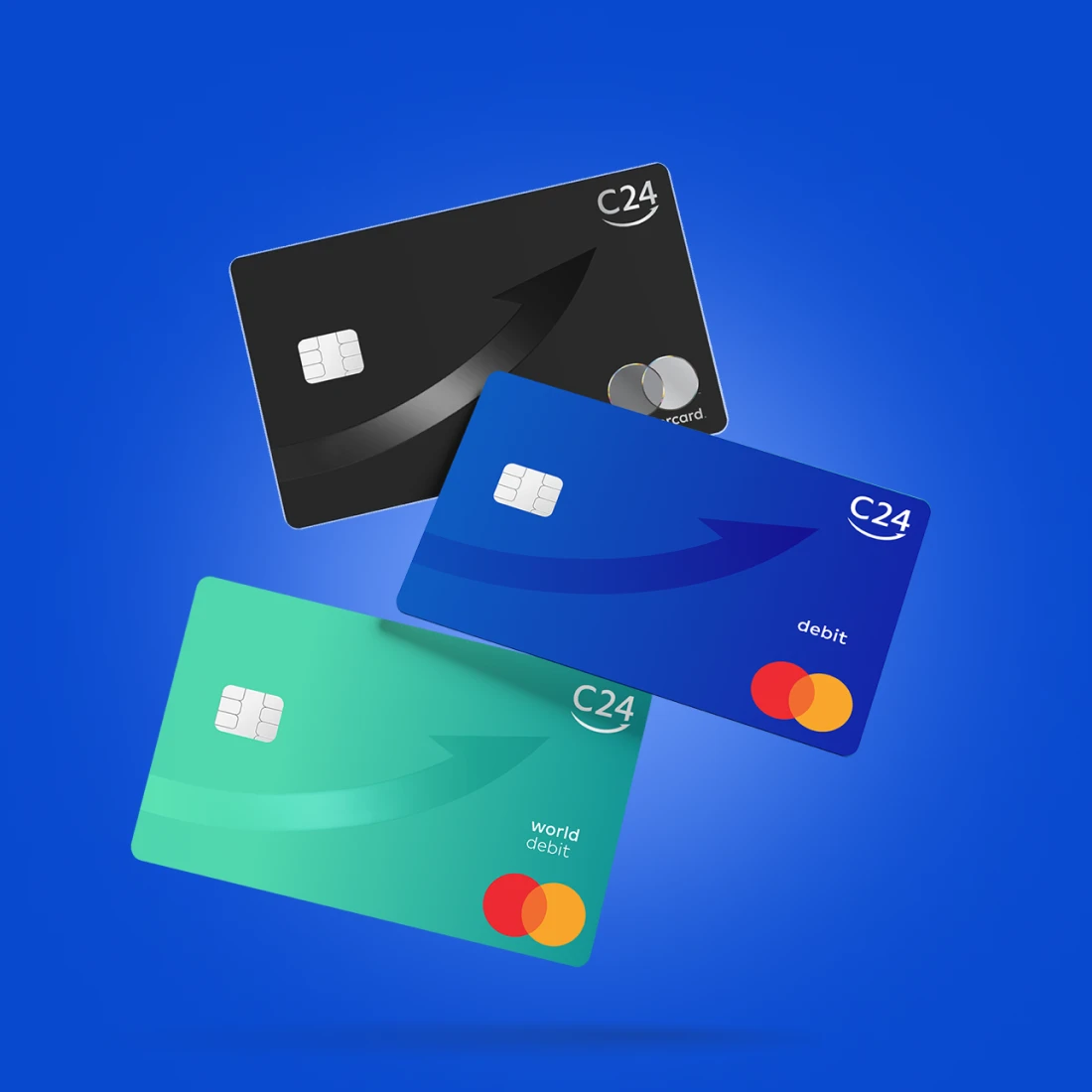 C24 Bank Mastercard für Smart, Plus und Max