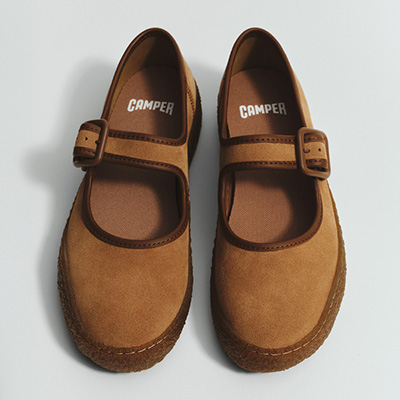 Braune Damenschuhe aus der aktuellen Camper Deutschland Kollektion