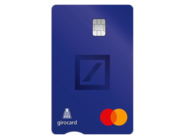Deutsche Bank Card girocard 与 Mastercard Debitkarte