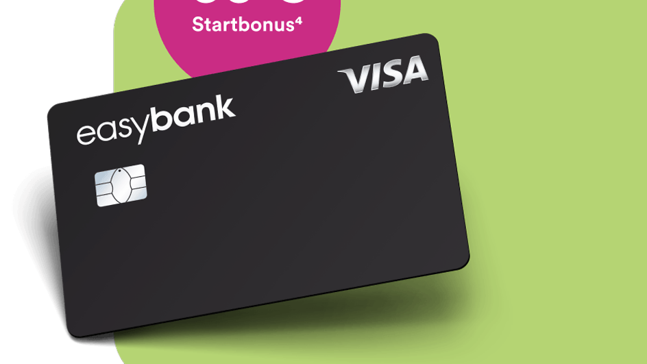 easybank Kreditkarte 60 EUR Startbonus