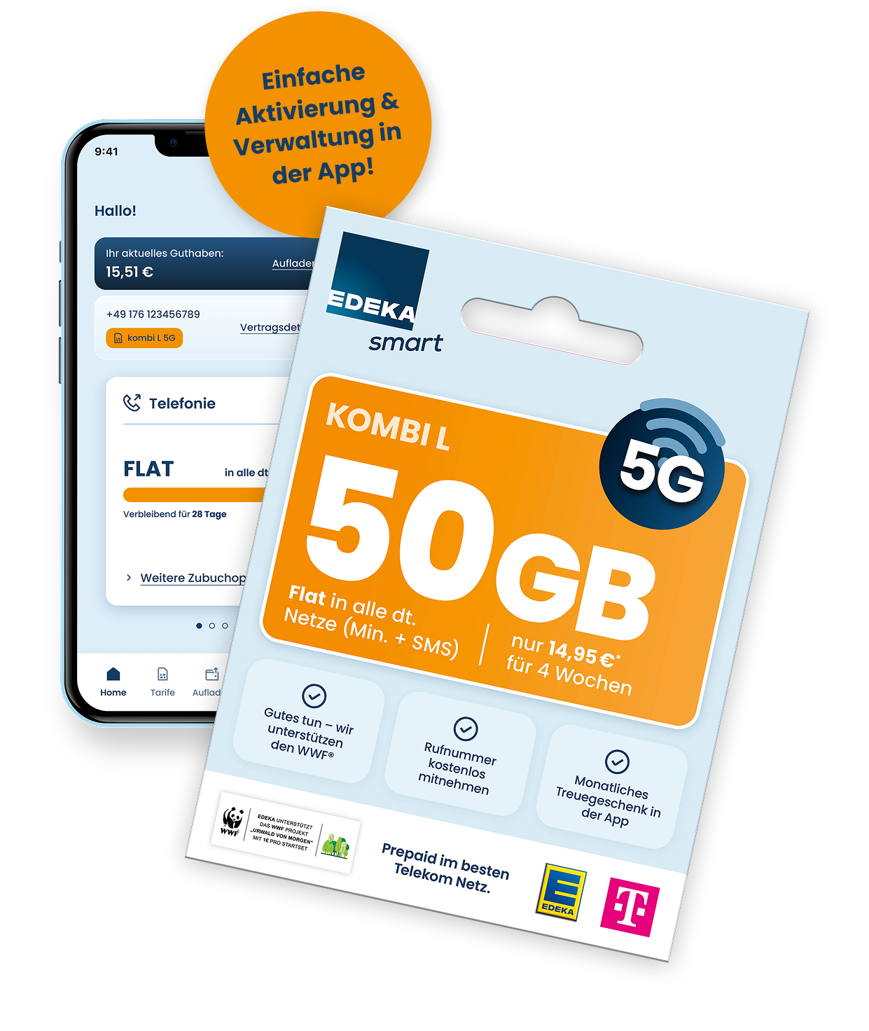 EDEKA smart kombi L 5G Tarif