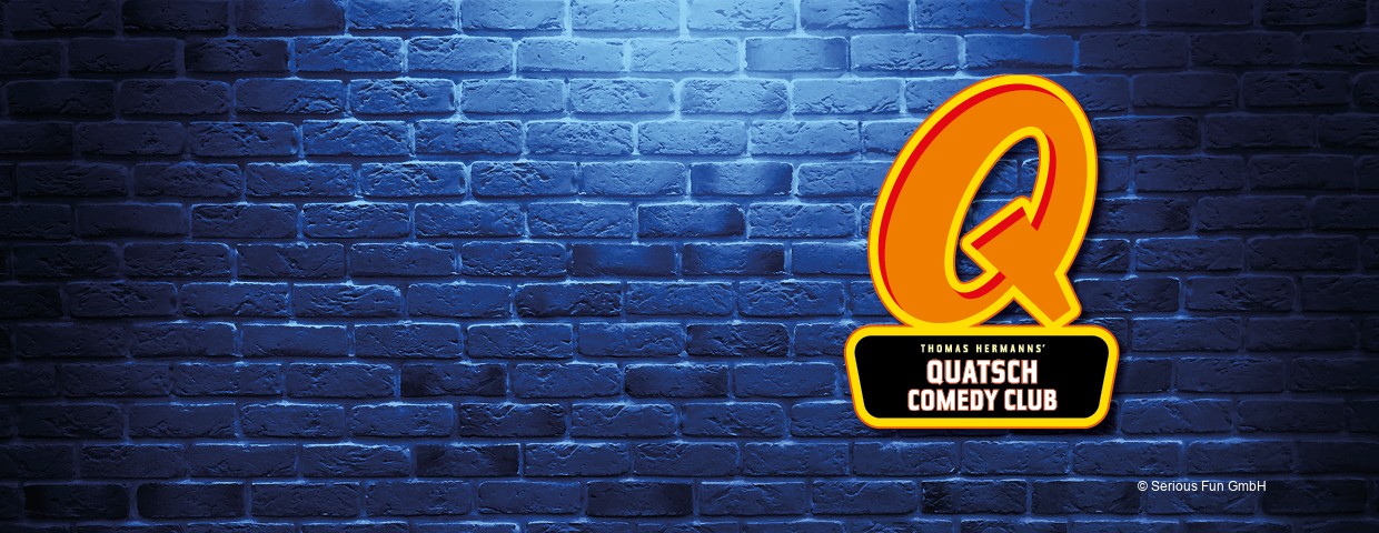 Quatsch Comedy Club offizielles Eventim Motiv