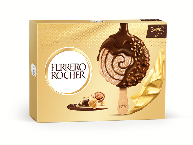 FERRERO Rocher Eis 3er-Packung