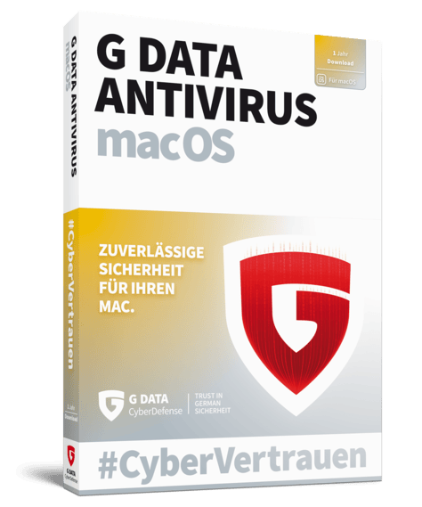 G DATA Antivirus Mac Produktbox