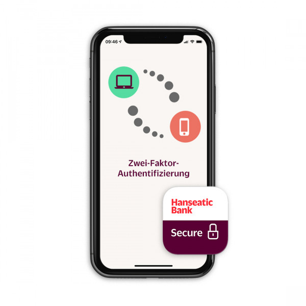 Hanseatic Bank Secure App 双因素认证界面