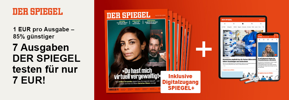 DER SPIEGEL Testpaket mit sieben Ausgaben