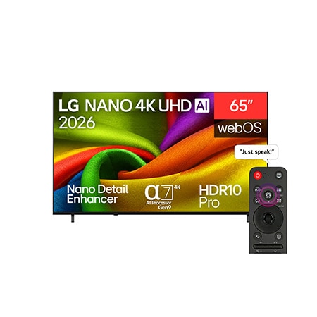 LG 65NU850B6LA 65-Zoll-LED-Fernseher fuer 499 EUR statt 999 EUR bei OTTO