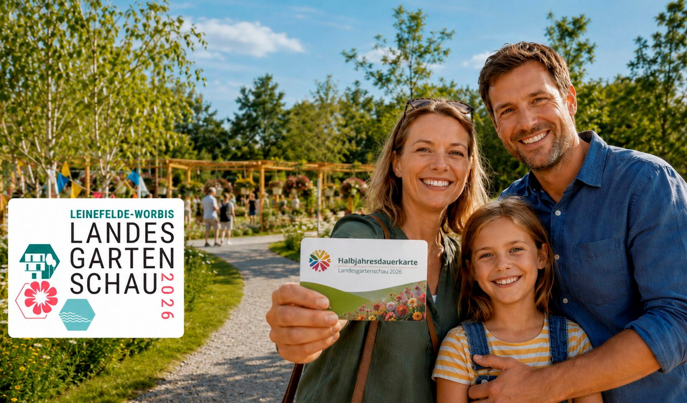 Halbjahresdauerkarte der Landesgartenschau Leinefelde-Worbis 2026