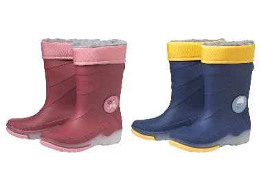 LUPILU Kinder Blinkregenstiefel