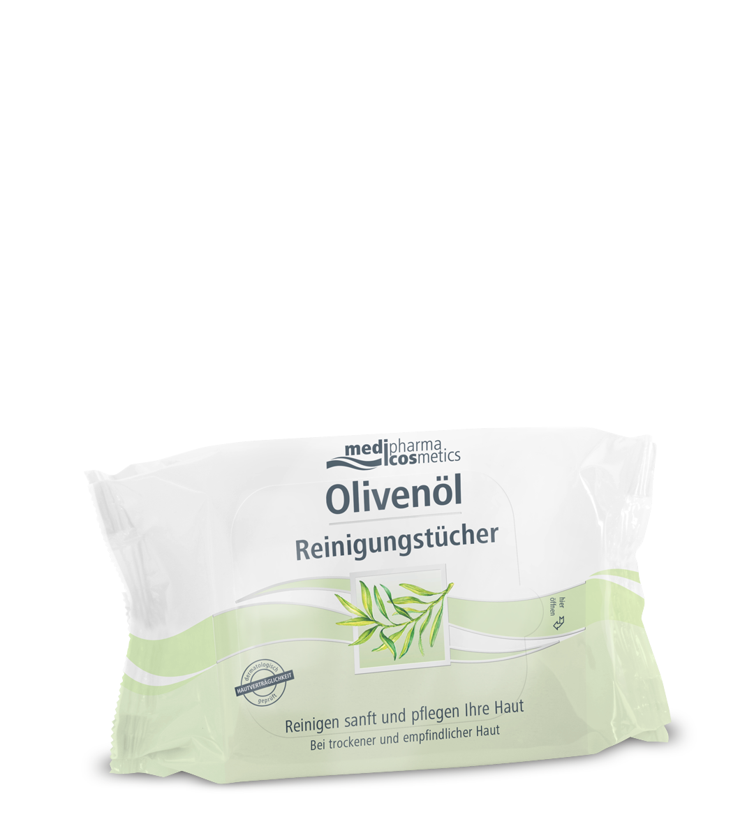medipharma cosmetics Olivenöl Reinigungstücher 25片