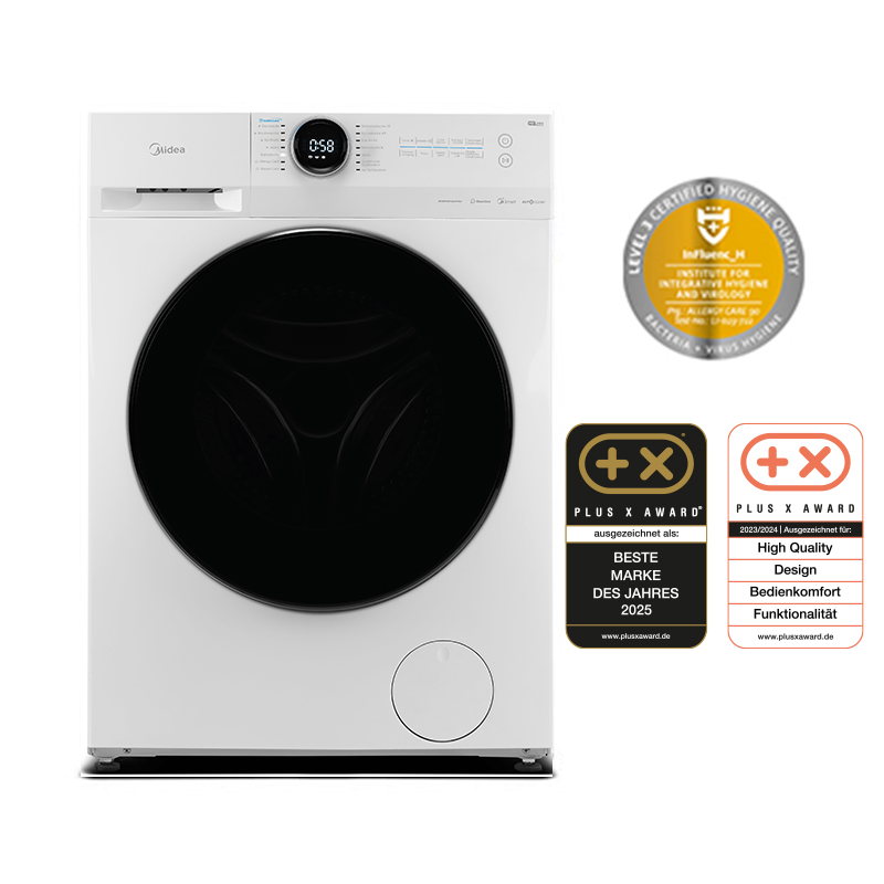 Midea MF200W100WB-14A Lunar 10kg Connected Washing Machine