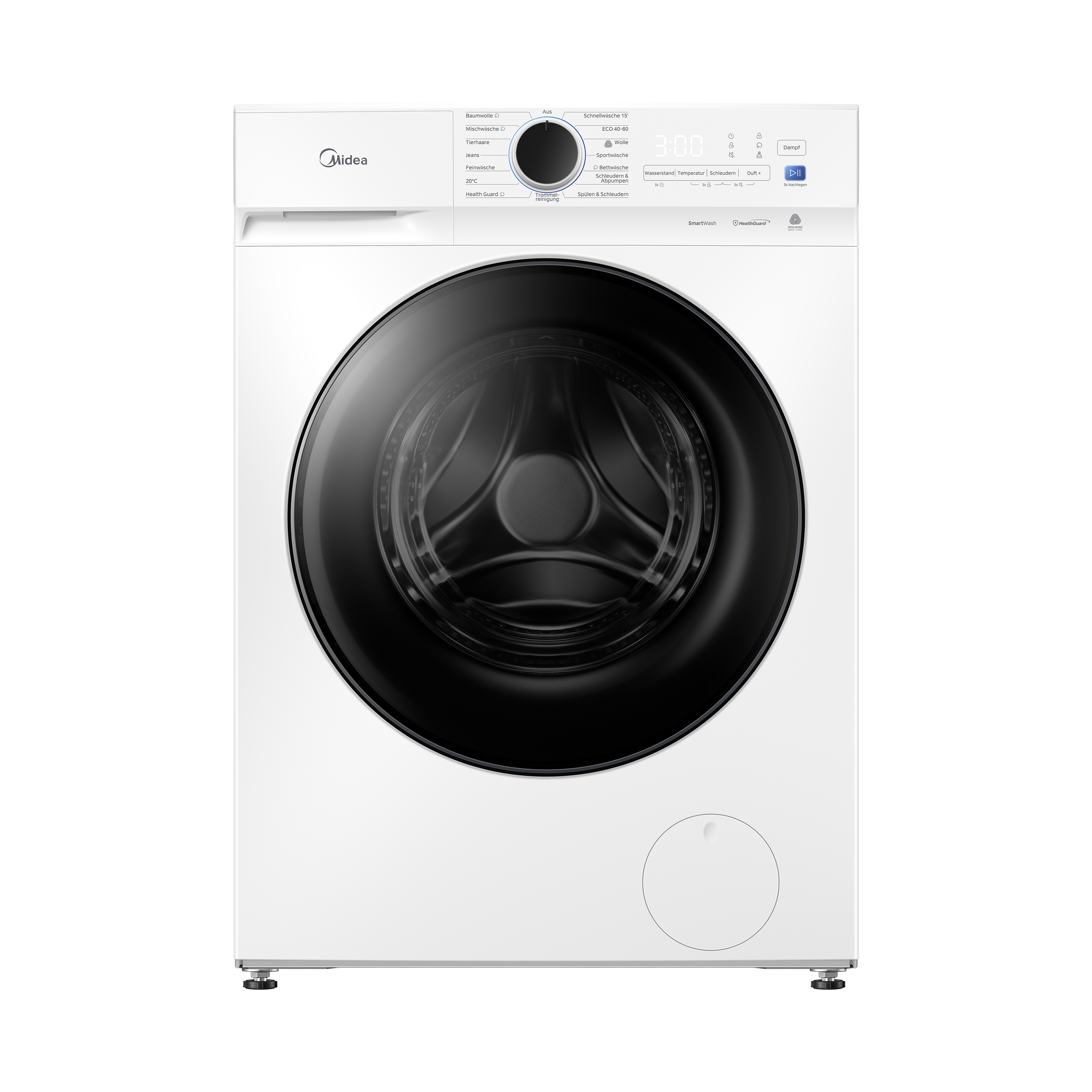 Midea MFV3EW80BA10 V3 8kg Front-Load Washing Machine