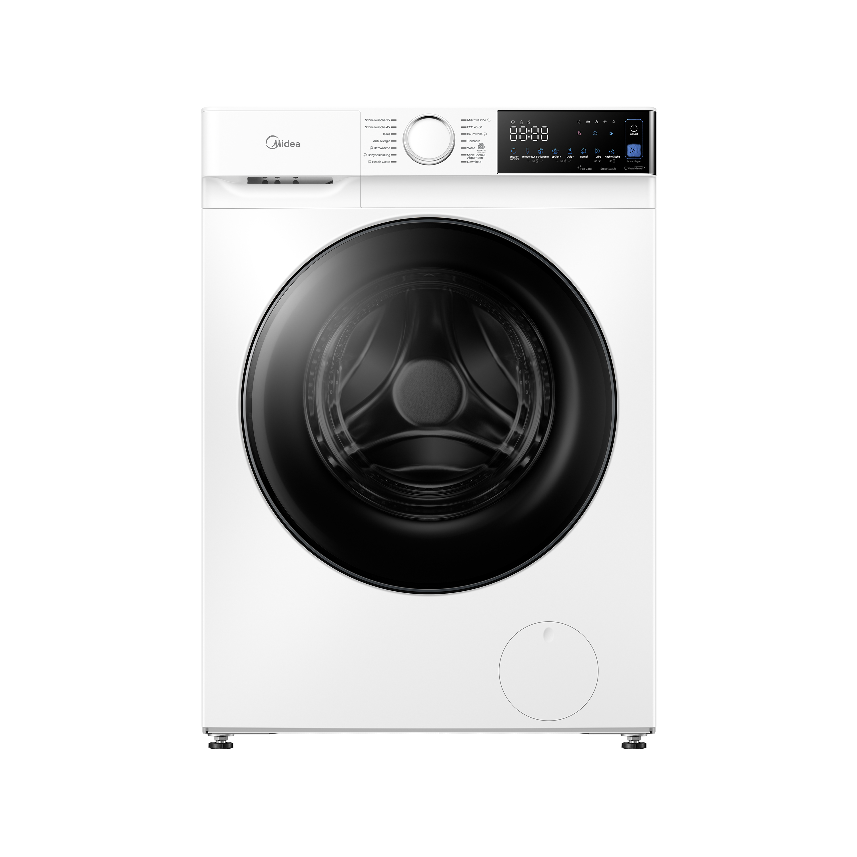 Midea MFV5EW80WBA30 V5 8kg Smart Front-Load Washing Machine