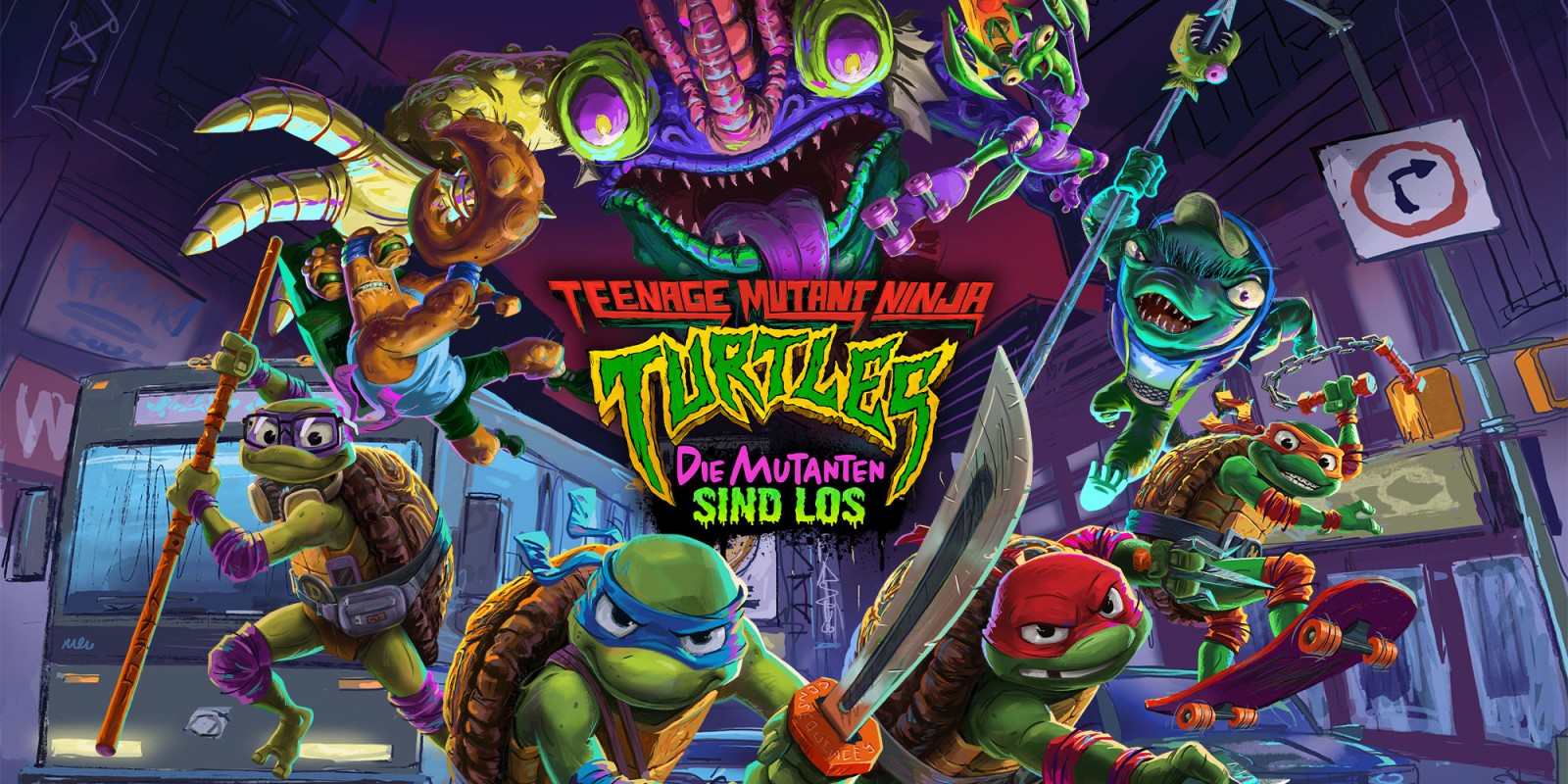 Teenage Mutant Ninja Turtles Die Mutanten sind los für Nintendo Switch