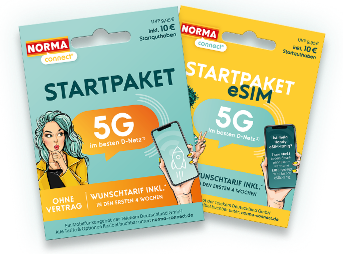 德国 NORMA connect 怎么选:4 周套餐、半年卡、年包和 eSIM 哪个更合适?
