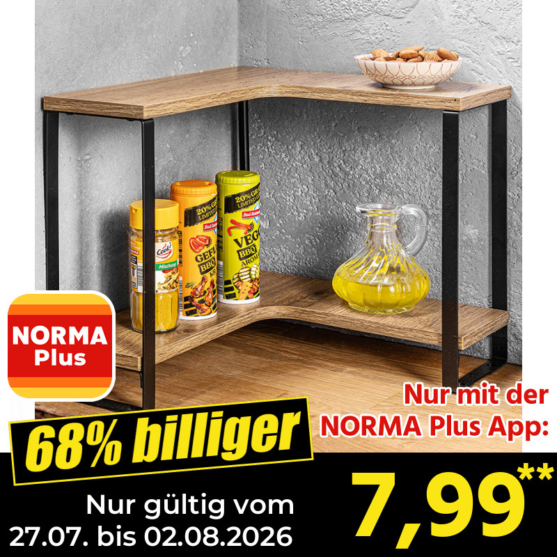 KESPER Eck-Küchenregal bei NORMA