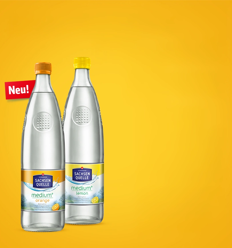 Sachsen Quelle medium+ Orange und Lemon Cashback-Aktion