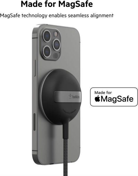 SHIFTER Belkin 15W MagSafe 无线充电板官方商品图