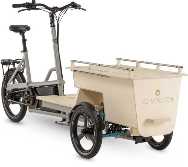 Johansson Oscar M E-Lastenrad mit Vario-Box